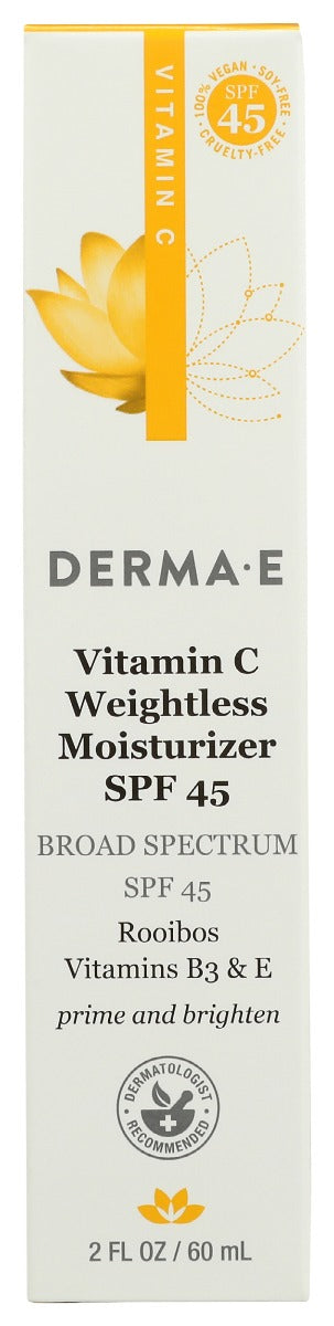 DERMA E: Moistrzr Vitamin C Spf45, 2 oz