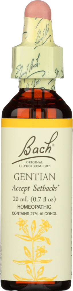 BACH ORIGINAL FLOWER REMEDIES: Gentian, 0.7 oz