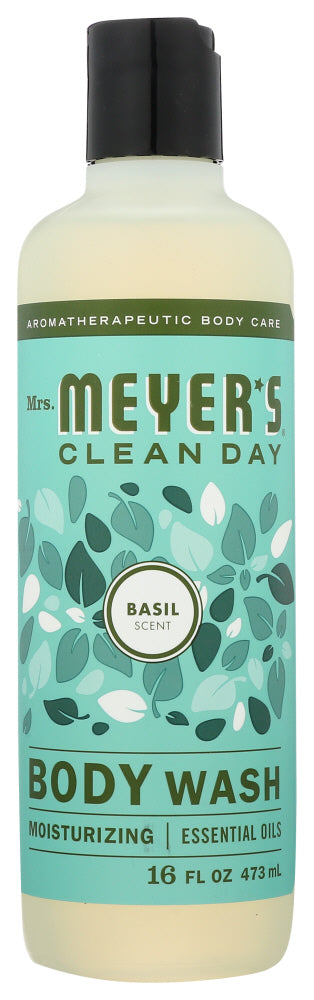 MRS MEYERS CLEAN DAY: Wash Body Basil, 16 fo