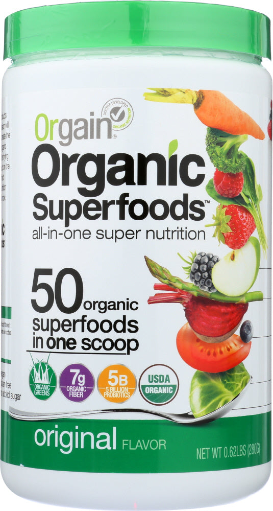 ORGAIN: Organic Superfoods All-In-One Super Nutrition Original, 0.62 lb