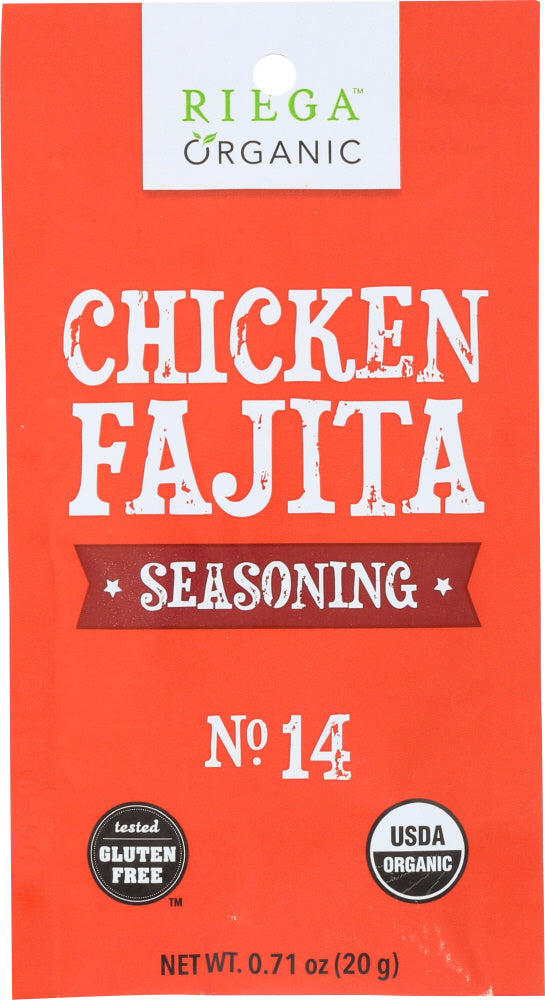 RIEGA: Chicken Fajita Seasoning Mix, 0.71 oz