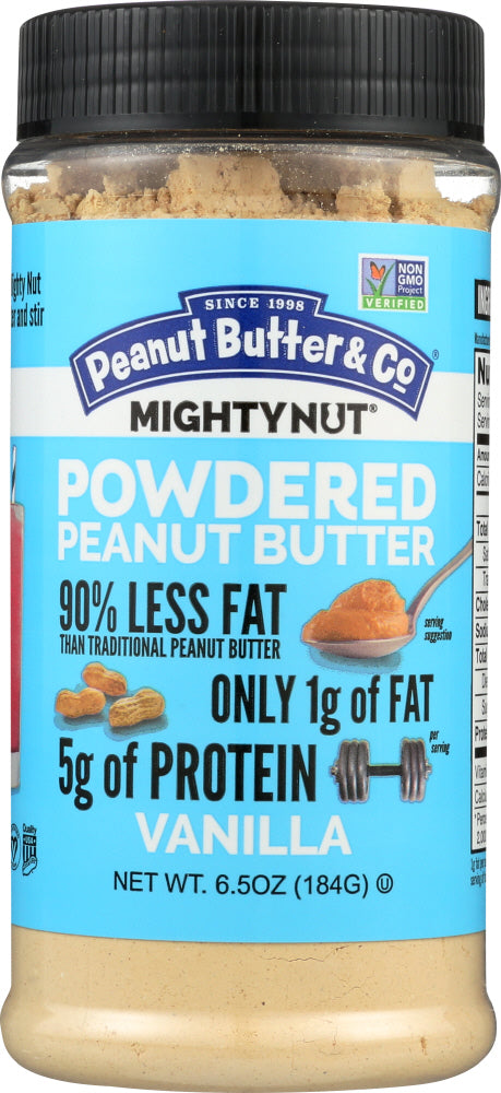 PEANUT BUTTER & CO: Powdered Peanut Butter Vanilla, 6.5 Oz