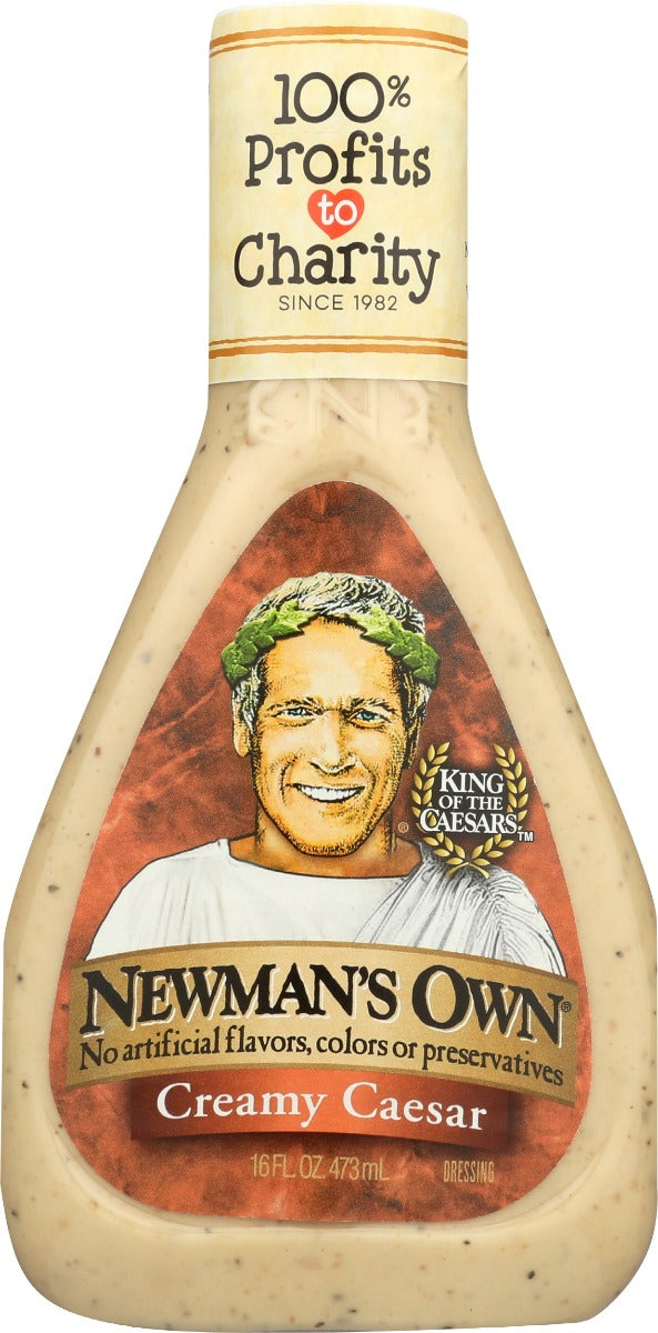 NEWMANS OWN: Drssng Caesar Creamy, 16 oz