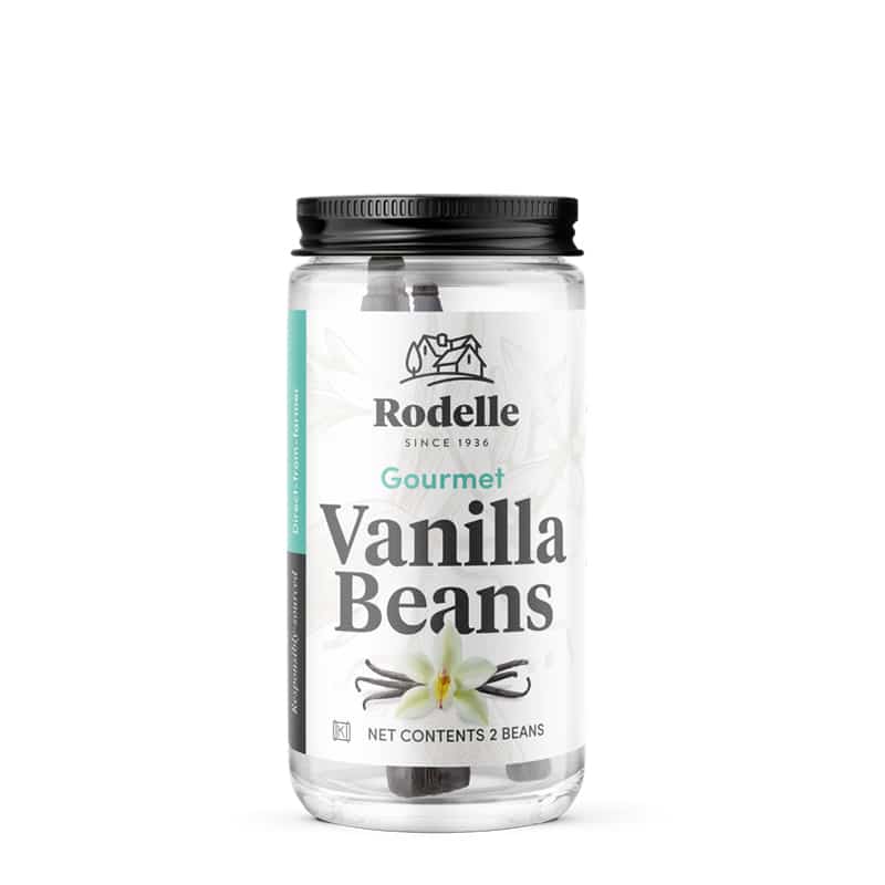 RODELLE: Vanilla Bean Whl, 2 pc