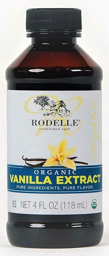 RODELLE: Organic Vanilla Extract, 4 oz