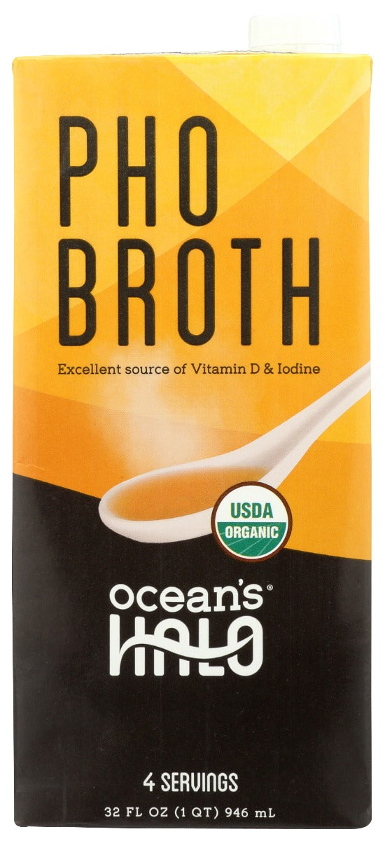 OCEANS HALO: Organic Pho Broth, 32 oz