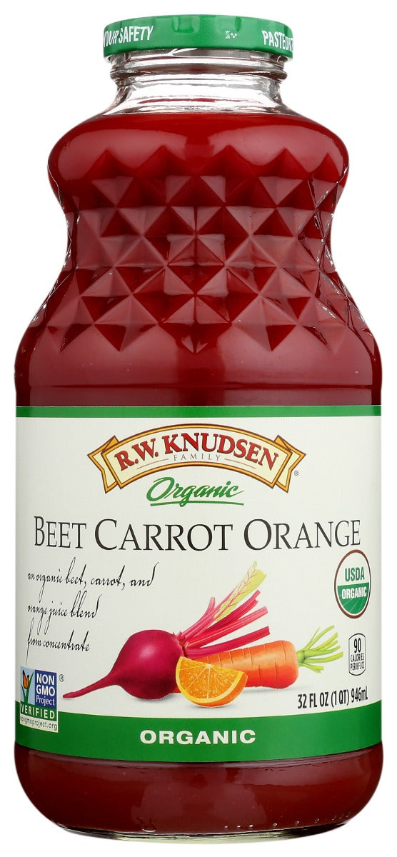 RW KNUDSEN FAMILY: Organic Beet Carrot Orange Juice, 32 fo
