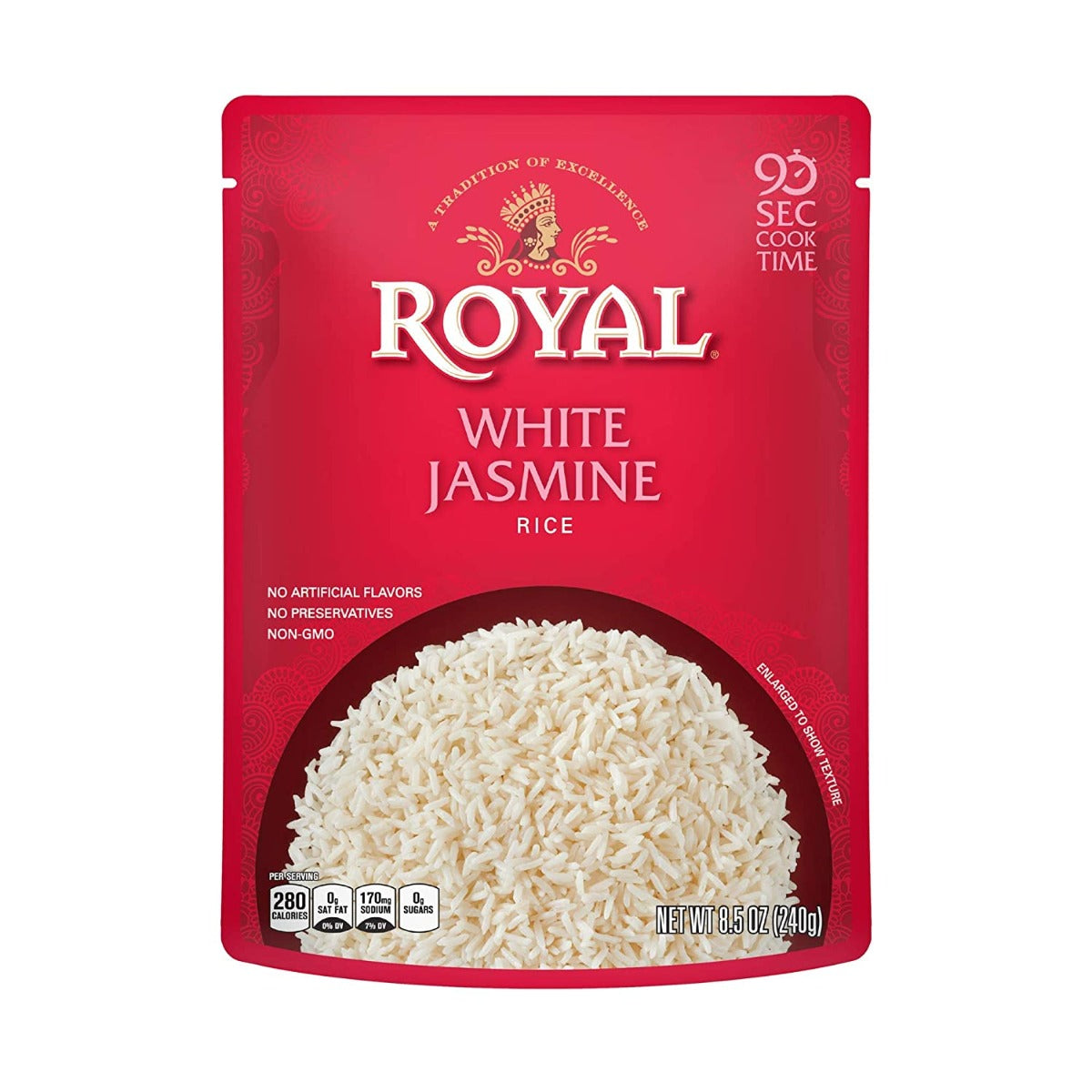 ROYAL: White Jasmine Rice, 240 gm