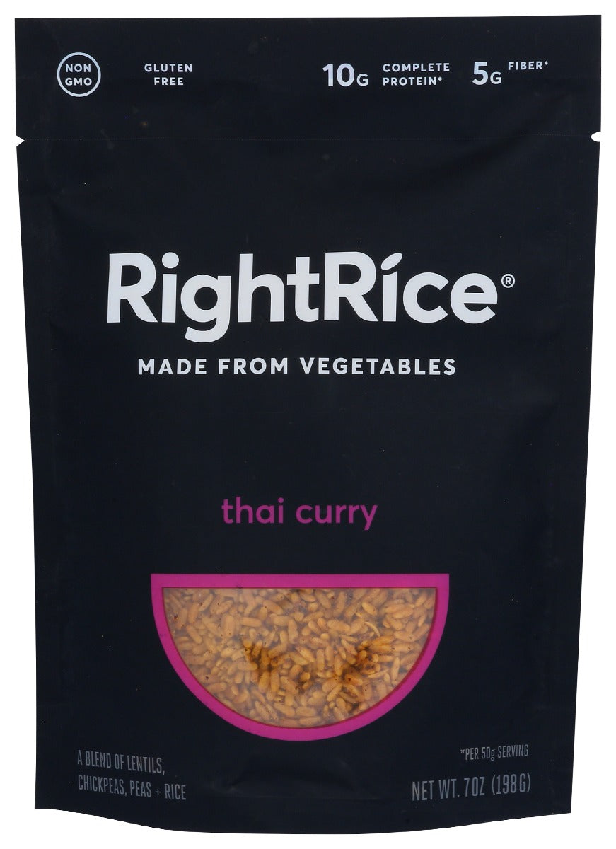 RIGHTRICE: Rice Vegetable Thai Curry, 7 oz