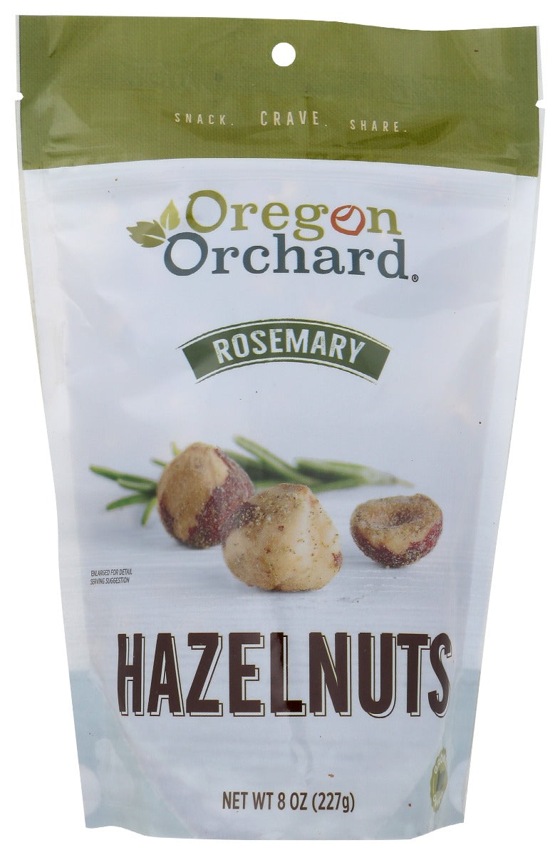 OREGON ORCHARD: Rosemary Hazelnuts, 8 oz