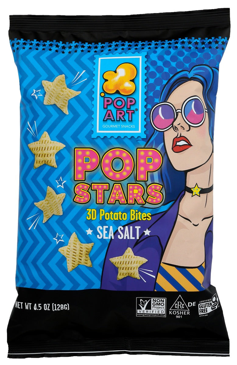 POP ART: Puffs Stars Sea Sakt, 4.5 oz