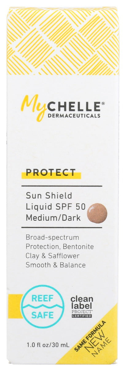 MYCHELLE DERMACEUTICALS: Sun Shield Spf50 Medium Dark, 1 fo