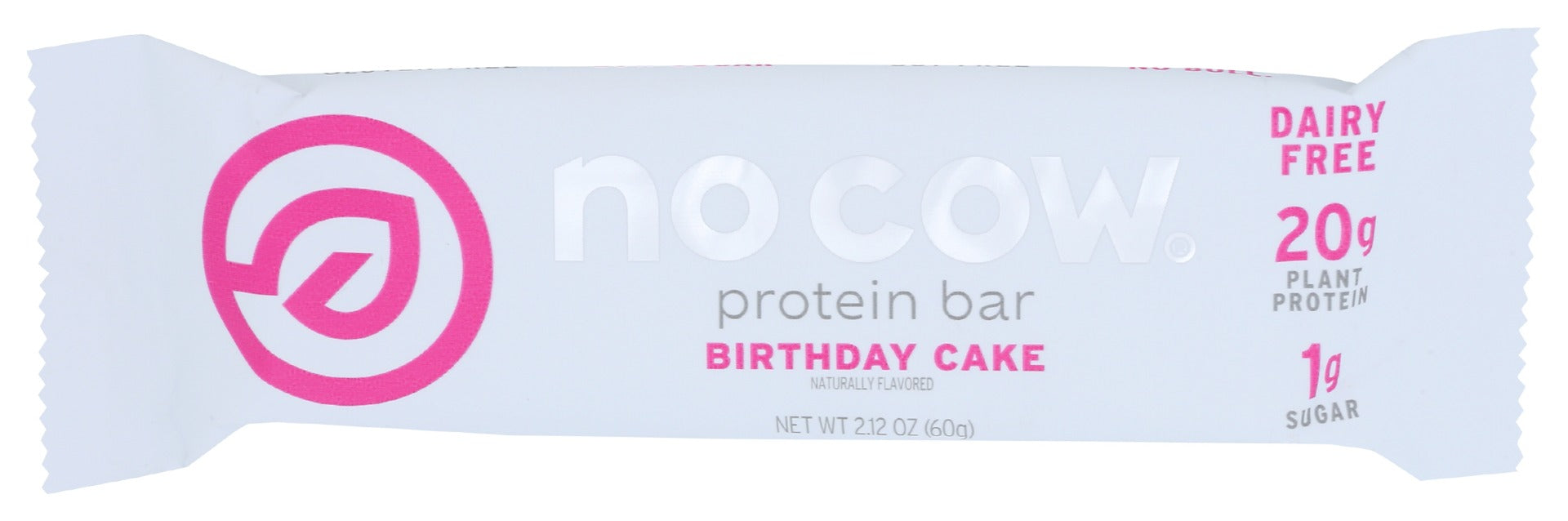 NO COW BAR: Birthday Cake Protein Bar, 2.12 oz