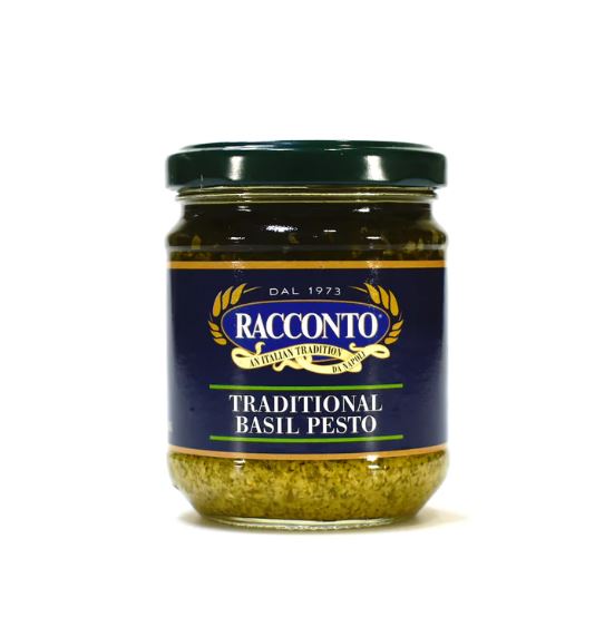 RACCONTO: Traditional Basil Pesto Sauce, 6.3 oz