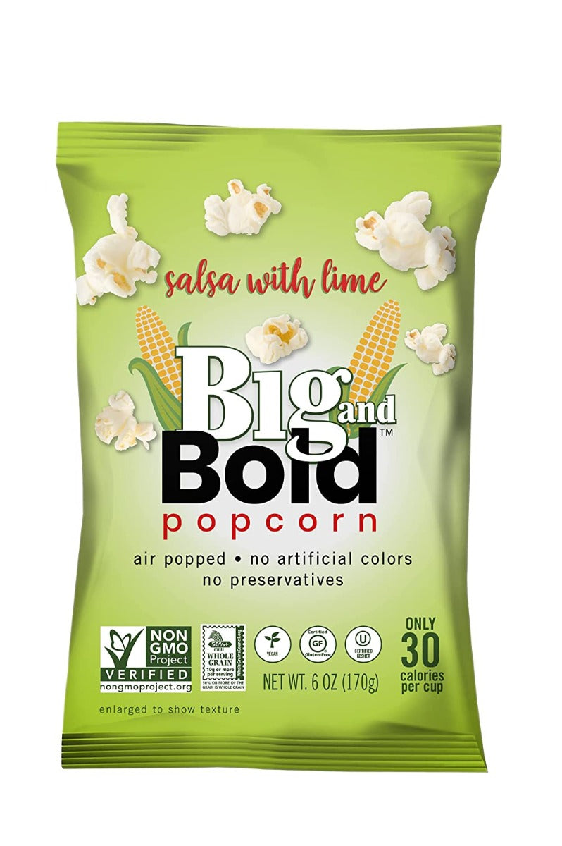 POPTIME BIG AND BOLD: Salsa Lime Popcorn, 6 oz