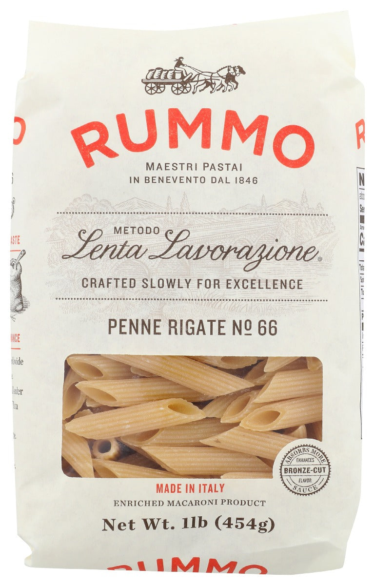 RUMMO: Pasta Penne Rigate, 16 oz