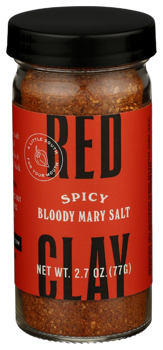 RED CLAY: Spicy Bloody Mary Salt, 2.7 oz