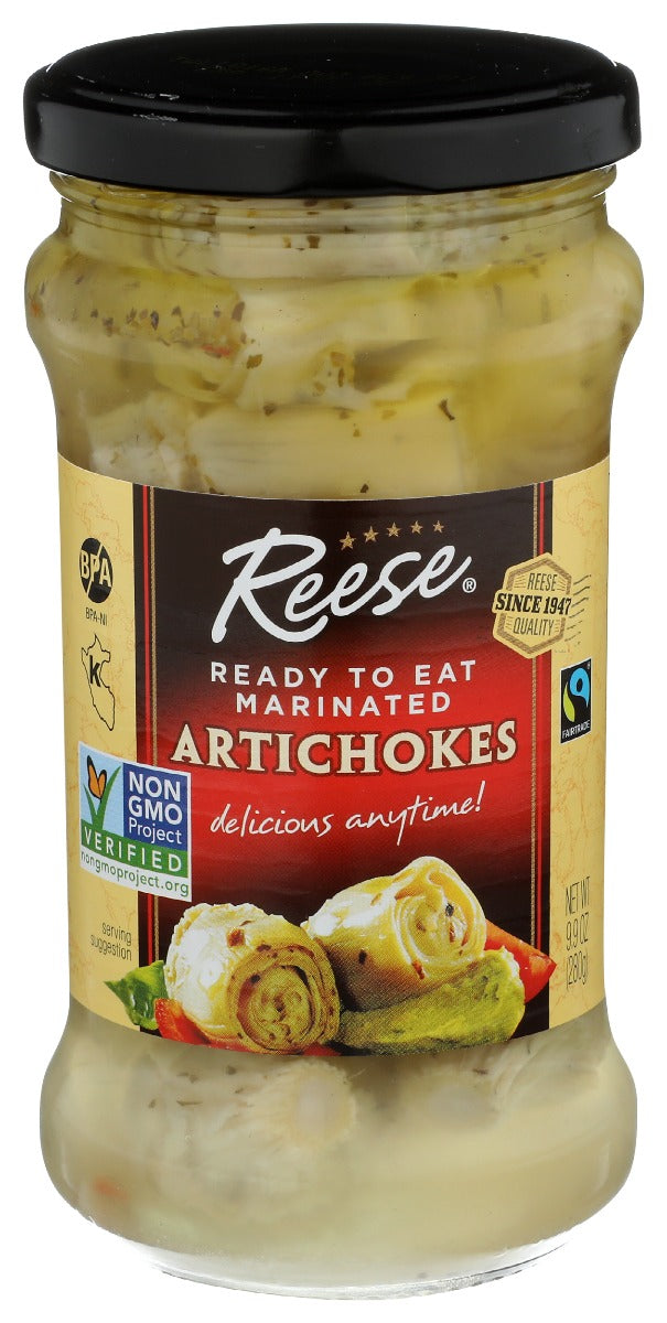 REESE: Ready To Eat Marinated Artichoke, 9.9 oz