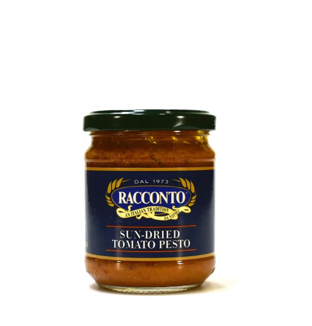 RACCONTO: Sun Dried Tomato Pesto Sauce, 6.3 oz